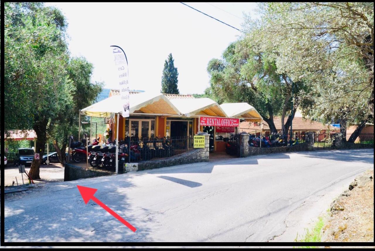 Pieros Studios Lisipios Paleokastritsa Exteriér fotografie